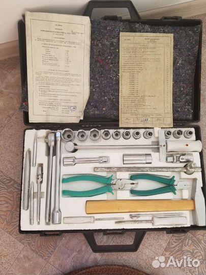 Новый набор инструментов универсал СССР в кейсе с