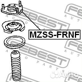 Febest mzss-frnf Опора амортизатора переднего