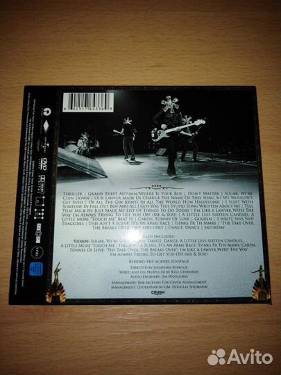 Fall Out Boy - Live in Phoenix '2008 DVD EU