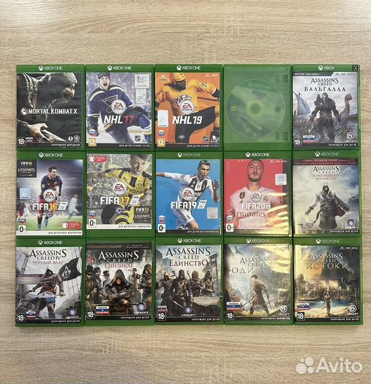 Игровая консоль Xbox One Игры Диски