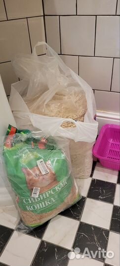 Наполнитель для кошачьего туалета