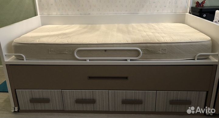 Кровать-матрешка с матрасом бу