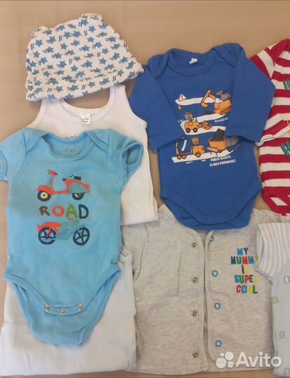Вещи для младенца до 3 месяцев