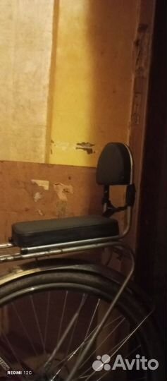 Сиденье на багажник для велосипеда