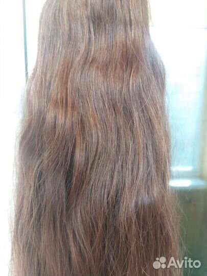 Шиньон из натуральных волос 60см