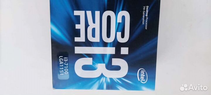 Процессор intel core i3 7100, BOX