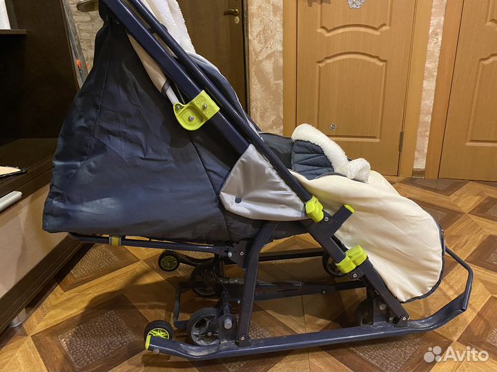 Санки коляска ника 7/2