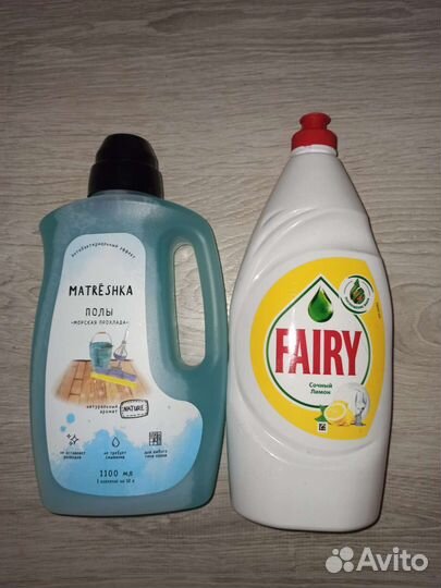 Наборы средство для мытья посуды+для пола