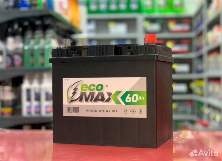 Аккумулятор новый с гарантией ECO MAX 60 Ач