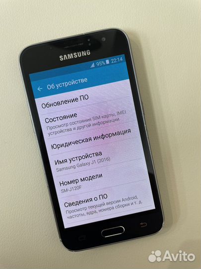 Телефон Samsung j1 2016