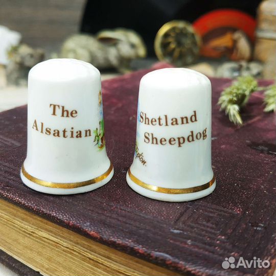 Антиквариат из Европы.Наперстки винтажные, Англия