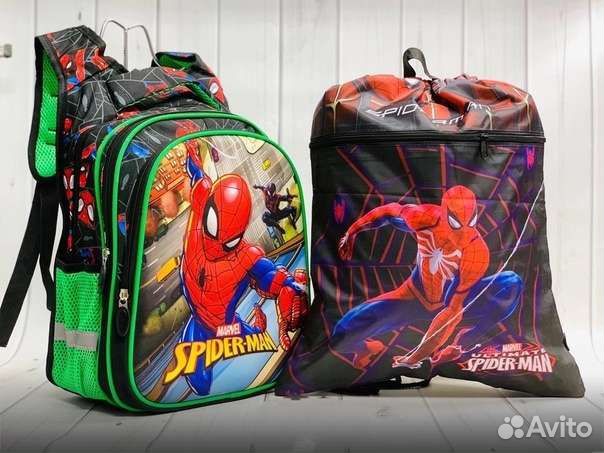 Рюкзак школьный новый 2 в 1