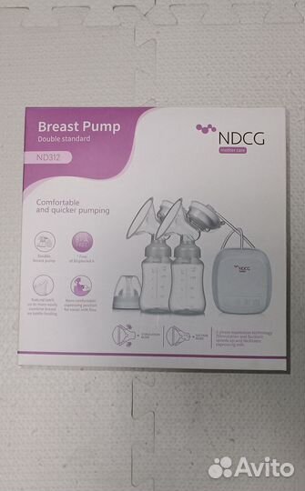 Молокоотсос электрический двойной