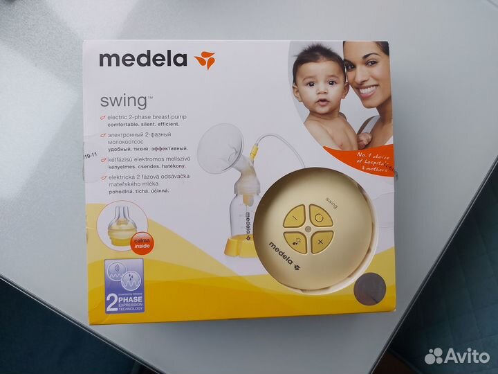 Молокоотсос medela swing электронный