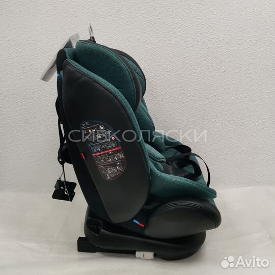 Автокресло aero isofix 0-36 кг. изумруд