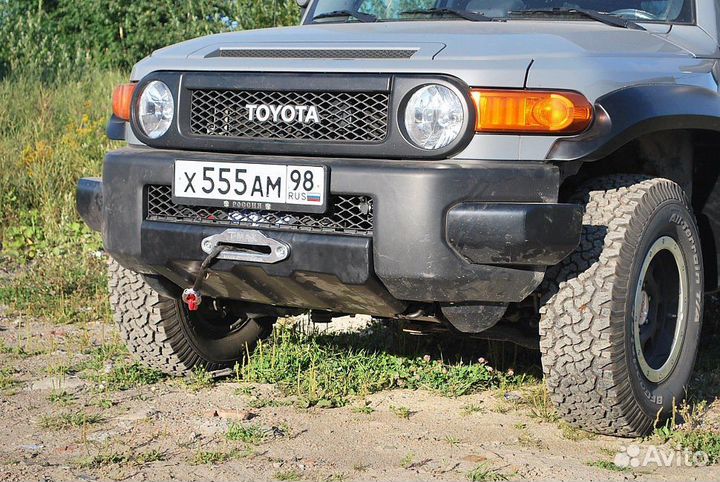 Площадка под лебёдку с листом защиты радиатора амз