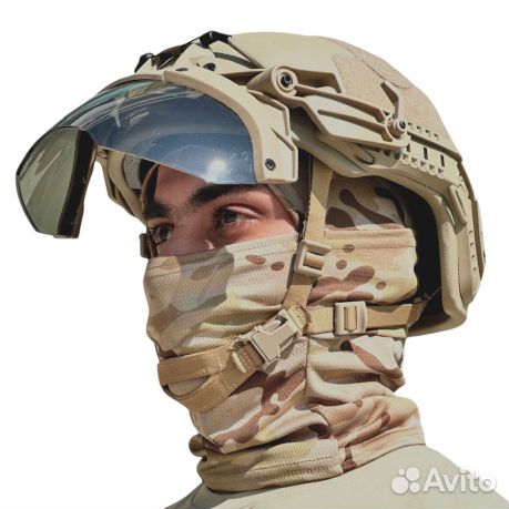 Откидные флип-очки для тактического шлема