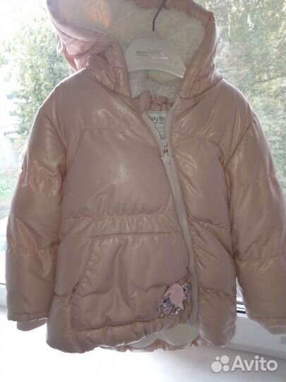Курточка на осень 86 размер на меху