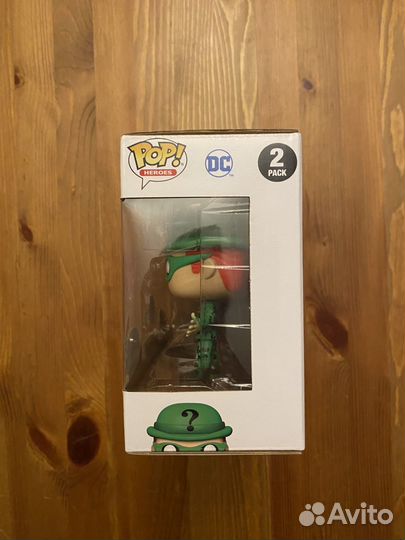 Funko pop dc two face & the riddler 2 pack batman