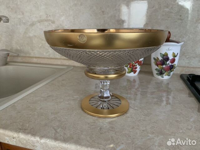 Фруктовница на ножке 36 см