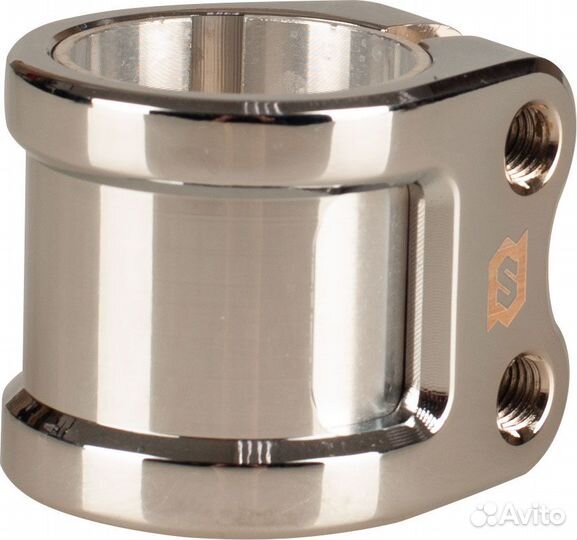 Зажим skip Double хром Sta816