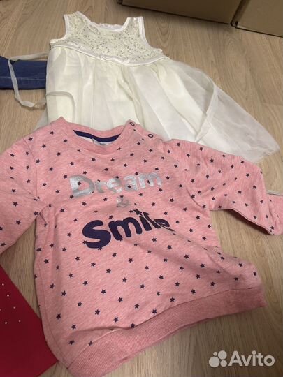 Вещи на девочку 86 92 98