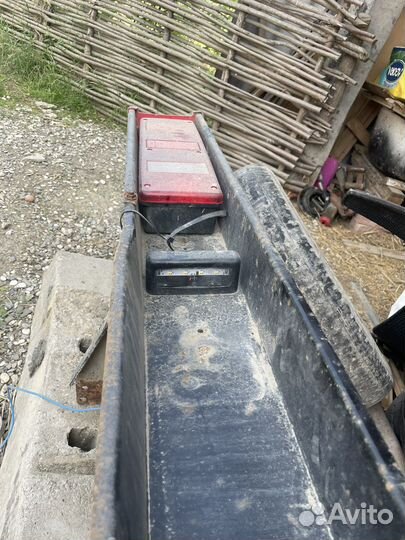 Задний бампер на газель