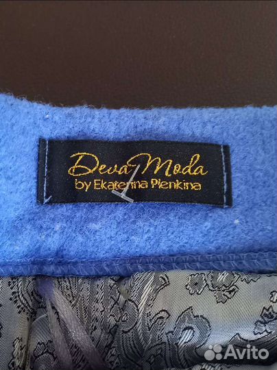 Юбка шерстяная deva moda 44 прямая