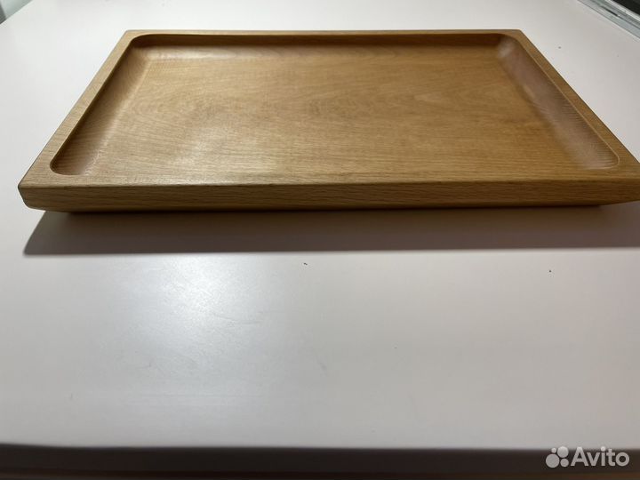 Поднос деревянный, блюдо для подачи