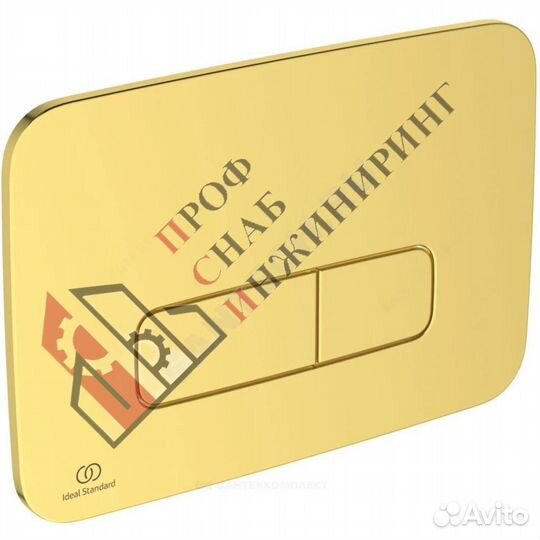 Кнопка для инсталляции золото матовая oleas M3 Ide