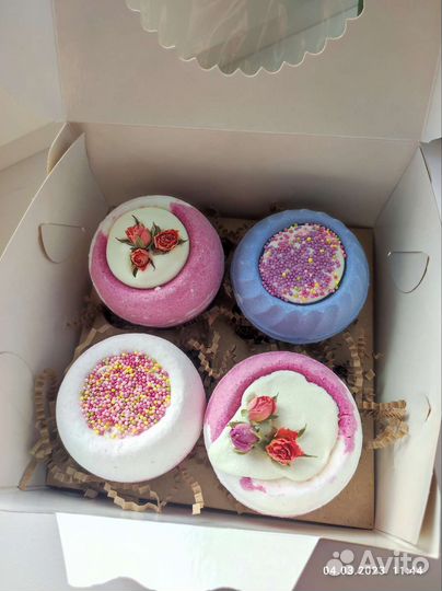 Бомбочки для ванны набор