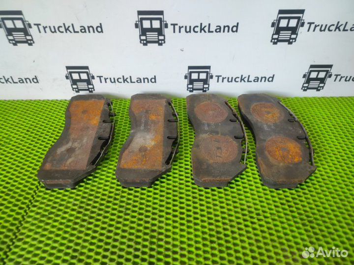 Колодки тормозные задние Volvo Fh 4