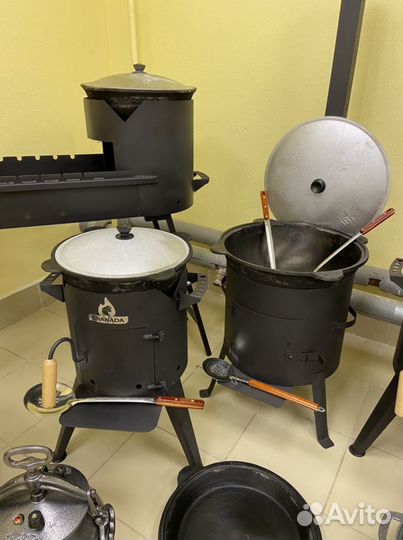 Казан чугунный