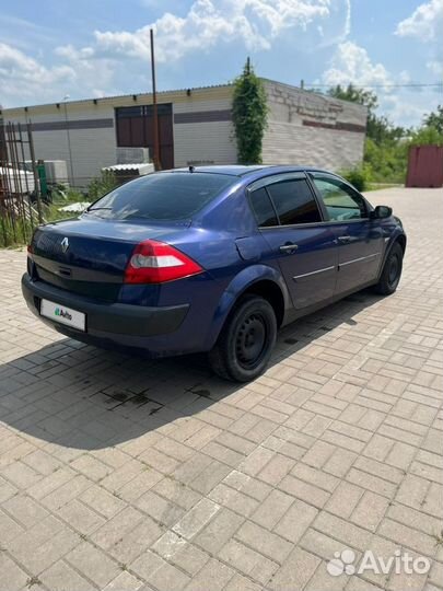 Renault Megane 1.6 МТ, 2004, 480 000 км