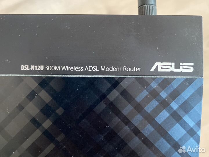 Роутер, DSL модем с wifi asus dsl-n12u