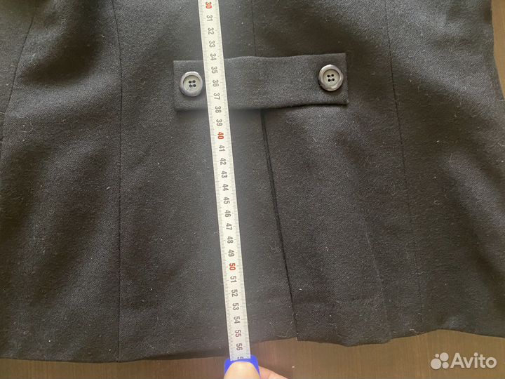 Пиджак школьный для девочки, 100 шерсть