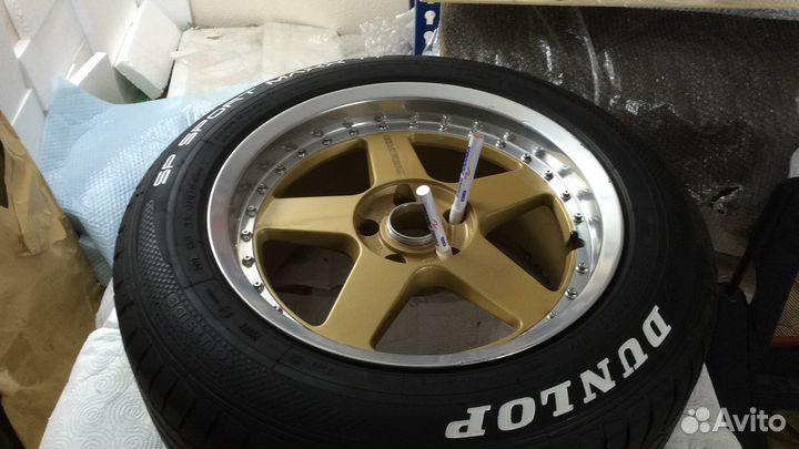 Наклейки на диски Rays, Mazdaspeed