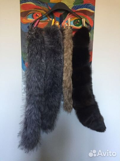 Меховые опушки на капюшон