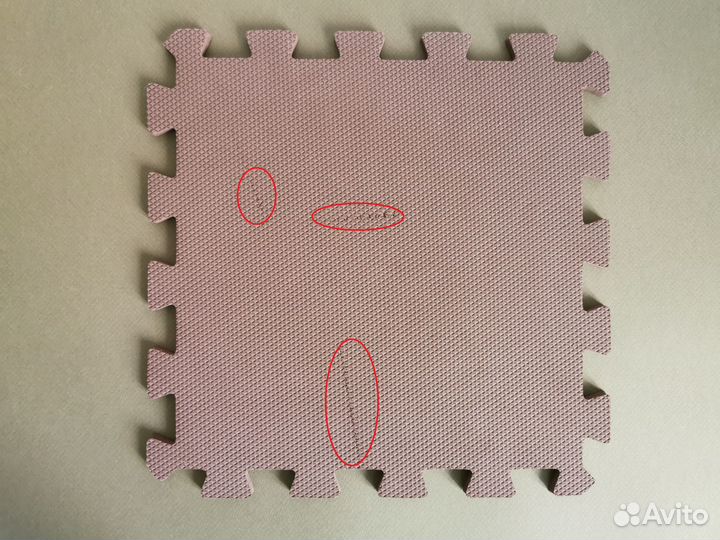 Модульный коврик (пазл-мат) 2х3 m