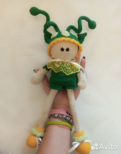 Интерьерная кукла ручной работы