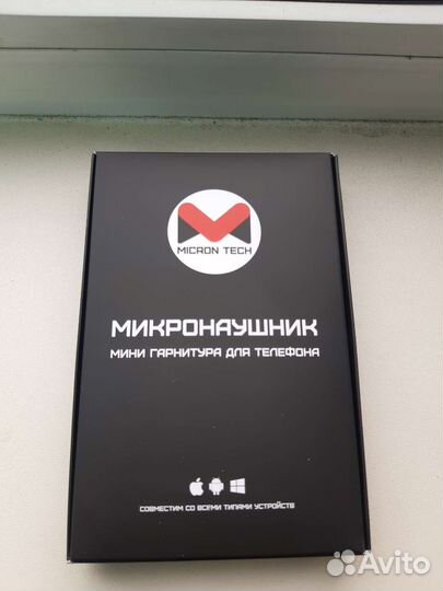 Микронаушник bluetooth