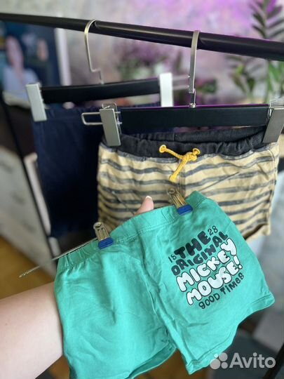 Летняя одежда (12 вещей)на мальчика пакет 3-4 года