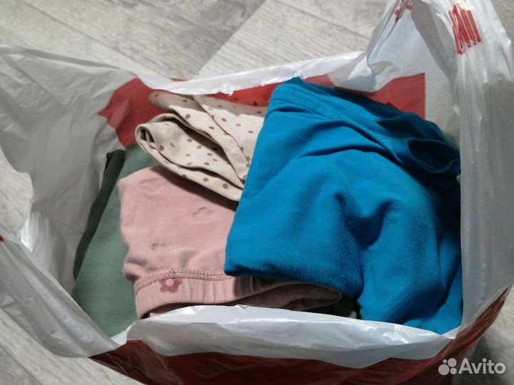 Детские вещи б/у большим пакетом