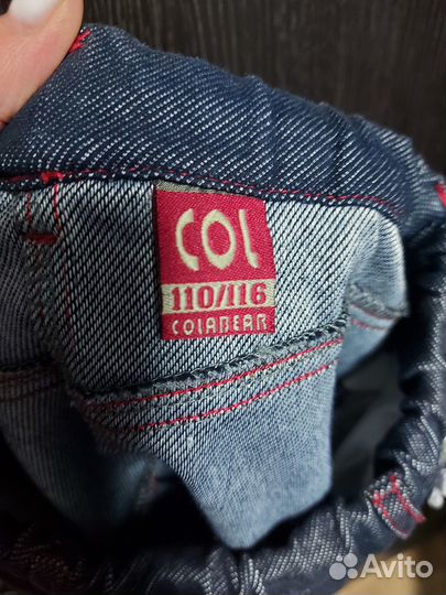 Джинсовая юбочка на девочку