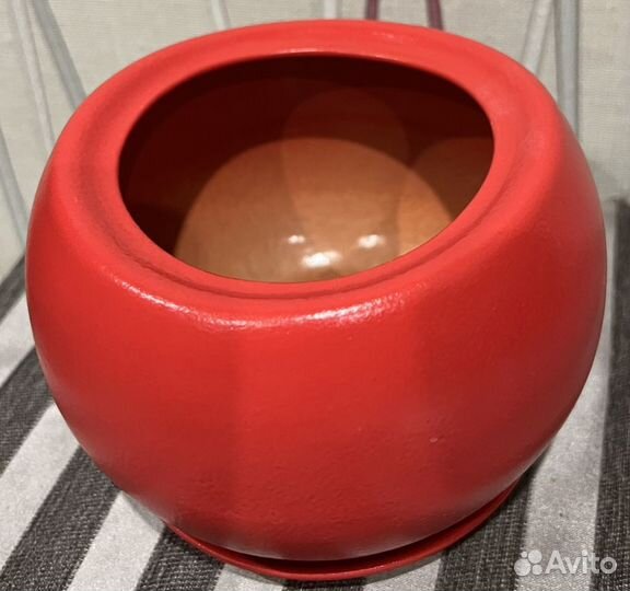 Горшок керамический цветочный