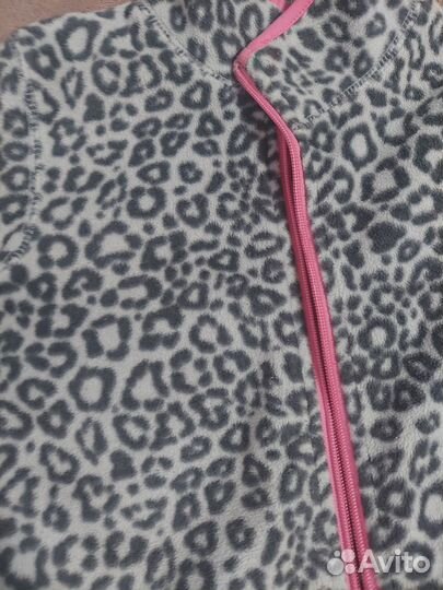 Флисовая кофта детская 116