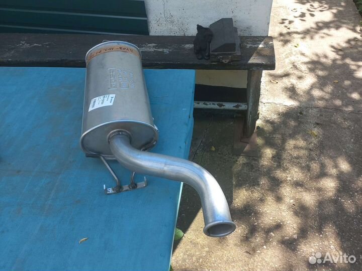 Saab 9000 глушитель