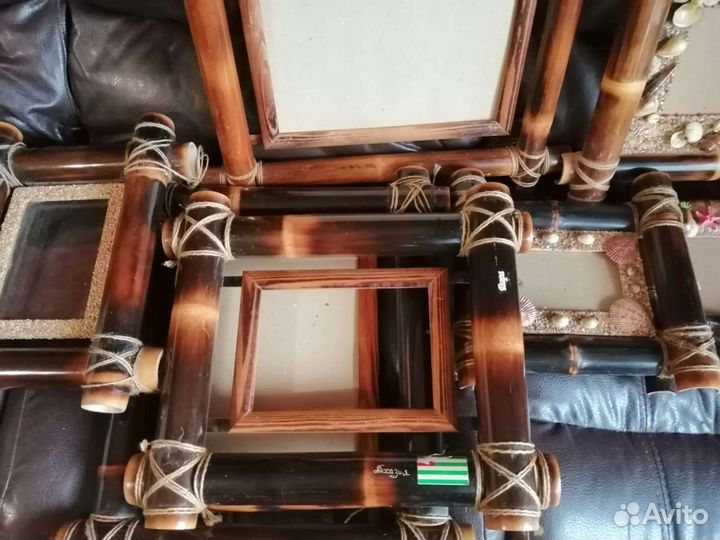 Фоторамки из бамбука(большие) Цена за лот