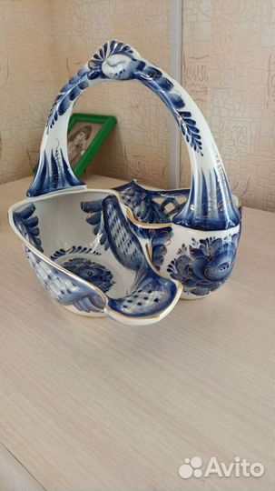 Вазочка гжель