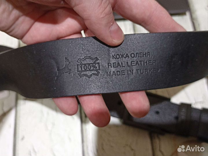 Ремень calvin klein из натуральной кожи